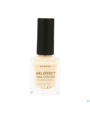 Korres km gel effect nail 04 peony pink    11ml