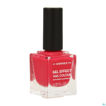 Korres km gel effect nail 19 watermelon    11ml