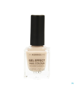 Korres km gel effect nail 31 sandy nude 11ml