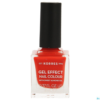 Korres km gel effect nail 45 coral    11ml