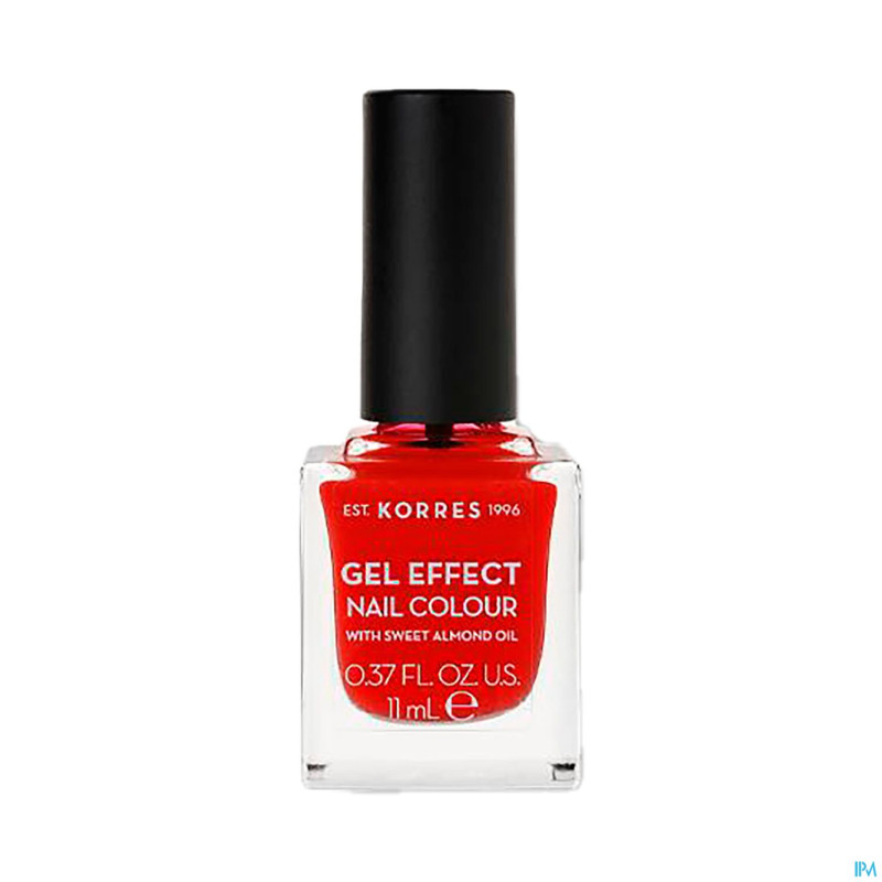 Korres km gel effect nail 48 coral red    11ml
