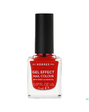 Korres km gel effect nail 48 coral red    11ml