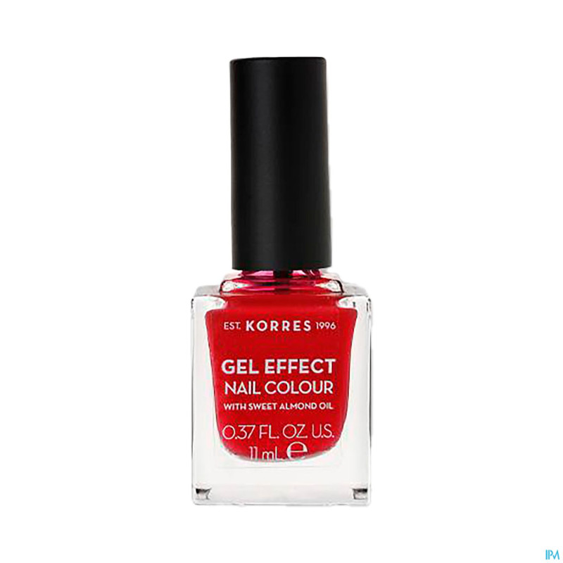 Korres km gel effect nail 51 rosy red    11ml