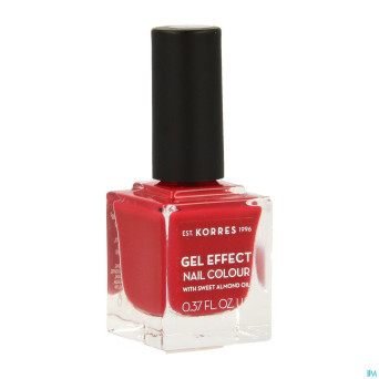 Korres km gel effect nail 51 rosy red    11ml