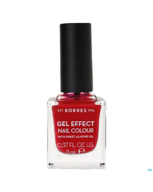 Korres km gel effect nail 51 rosy red    11ml