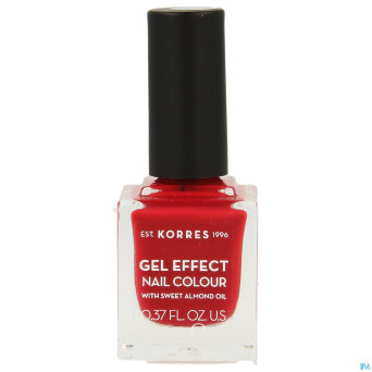 Korres km gel effect nail 51 rosy red    11ml