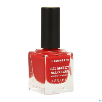 Korres km gel effect nail 53 royal red    11ml