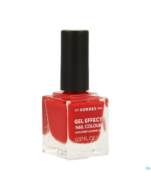 Korres km gel effect nail 53 royal red    11ml