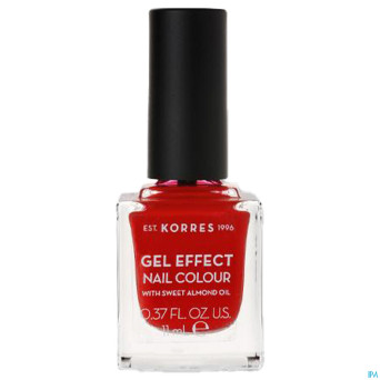 Korres km gel effect nail 53 royal red    11ml