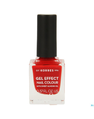 Korres km gel effect nail 53 royal red    11ml