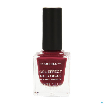 Korres km gel effect nail 75 violet garden    11ml