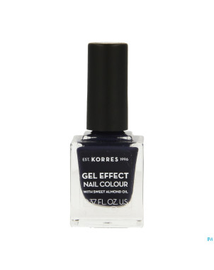 Korres km gel effect nail 88 steel blue    11ml
