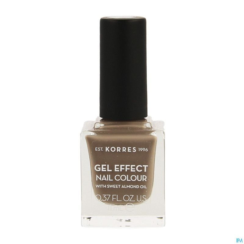 Korres km gel effect nail 95 stone grey    11ml
