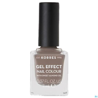 Korres km gel effect nail 95 stone grey    11ml