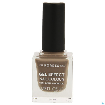 Korres km gel effect nail 95 stone grey    11ml