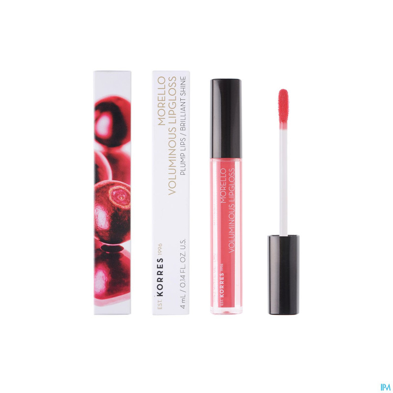 Korres km lipgloss morello 42 peachy coral    4ml