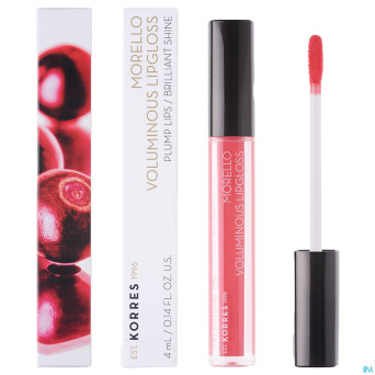 Korres km lipgloss morello 42 peachy coral    4ml