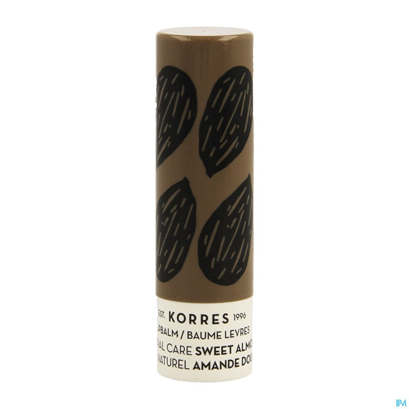 Korres km lipbalm almond basic 5ml