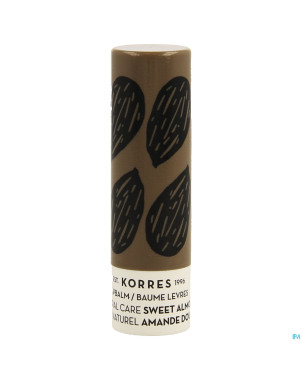 Korres km lipbalm almond basic 5ml