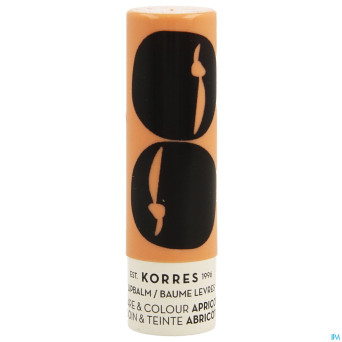 Korres km lipbalm apricot 5ml