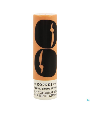 Korres km lipbalm apricot 5ml
