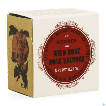 Korres km lipbutter pot rose sauvage    6g