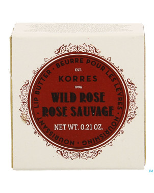 Korres km lipbutter pot rose sauvage    6g