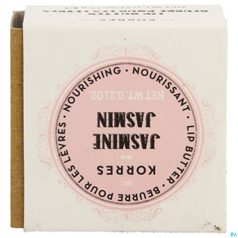 Korres km lipbutter pot jasmine  6g