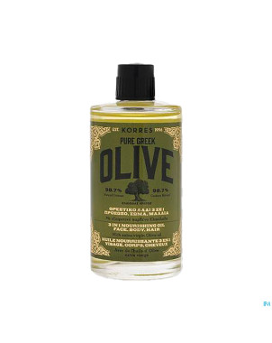 Korres kf huile olive 3en1 visage corps chev.100ml