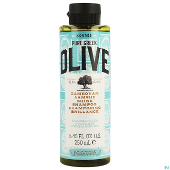 Korres kh shampoing brillance olive    250ml