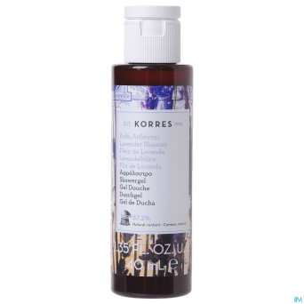 Korres kb gel douche lavande   40ml