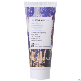 Korres kb lait corporel lavande    40ml