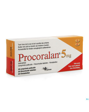 Procoralan 5,0mg impexeco comp pell 56 x 5,0mg pip