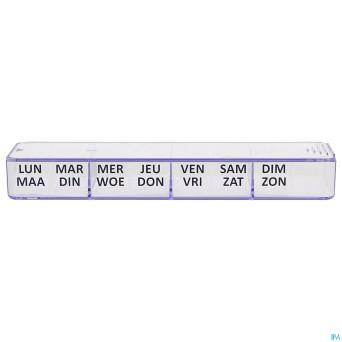 Medidose pilulier poche 1 semaine