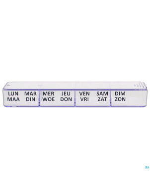 Medidose pilulier poche 1 semaine