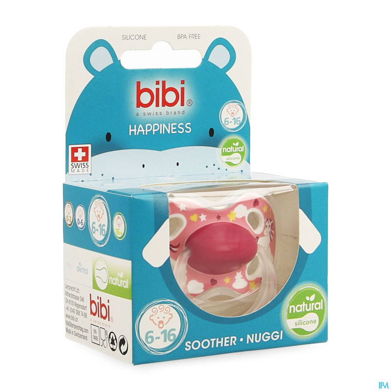 Bibi sucette hp natural stardust    6-16m