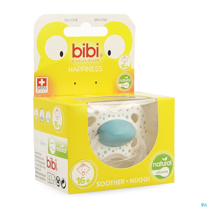 Bibi sucette hp natural stardust    +16m