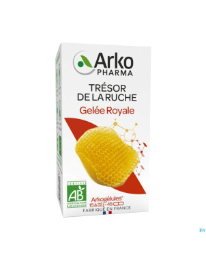 Arkogelules gelee royale bio caps 45