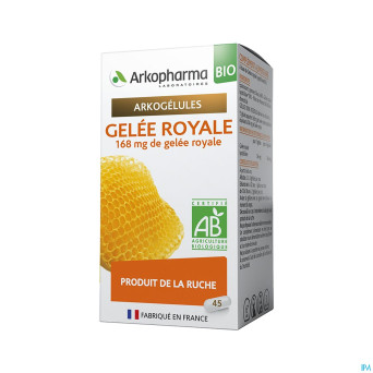 Arkogelules gelee royale bio caps 45