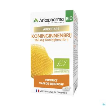 Arkogelules gelee royale bio caps 45