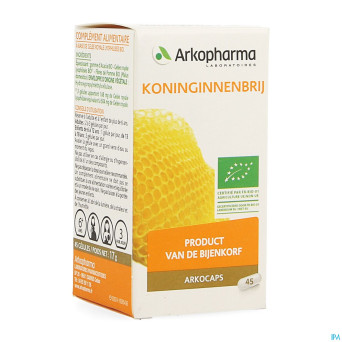 Arkogelules gelee royale bio caps 45
