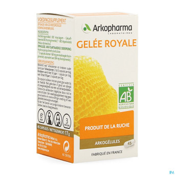 Arkogelules gelee royale bio caps 45