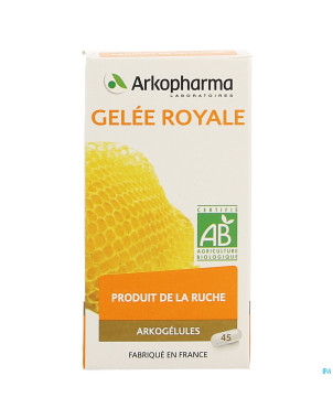 Arkogelules gelee royale bio caps 45