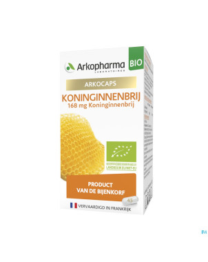 Arkogelules gelee royale bio caps 45