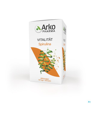 Arkogelules spiruline bio  caps 150