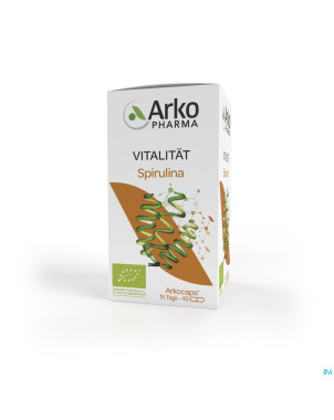 Arkogelules spiruline bio   caps 45