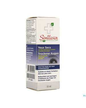 Similasan yeux secs gouttes    10ml