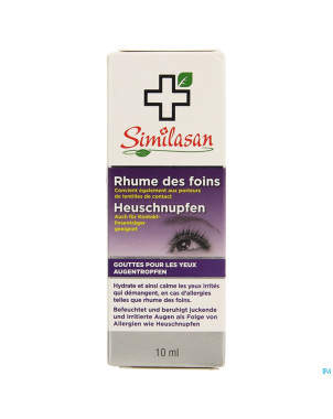 Similasan rhume foins gouttes yeux    10ml