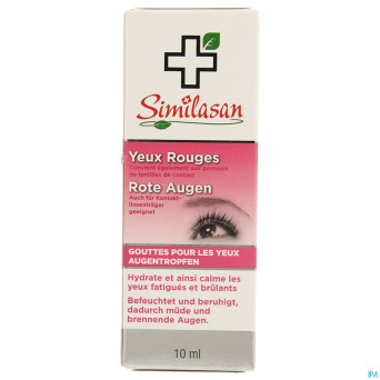 Similasan yeux rouges gouttes  10ml