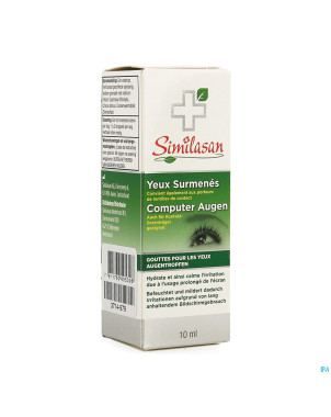 Similasan yeux surmenes ordinateur    gouttes 10ml